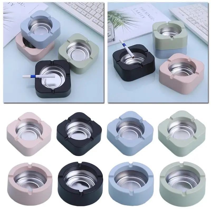 New Ashtray Home Personality Office Living Square Tobacco Portable Ashtray Holder Gadgets Room Bedroom R8S4 
New Ashtray Home Personality Office Living Square Tobacco Portable Ashtray Holder Gadgets Room Bedroom R8S4