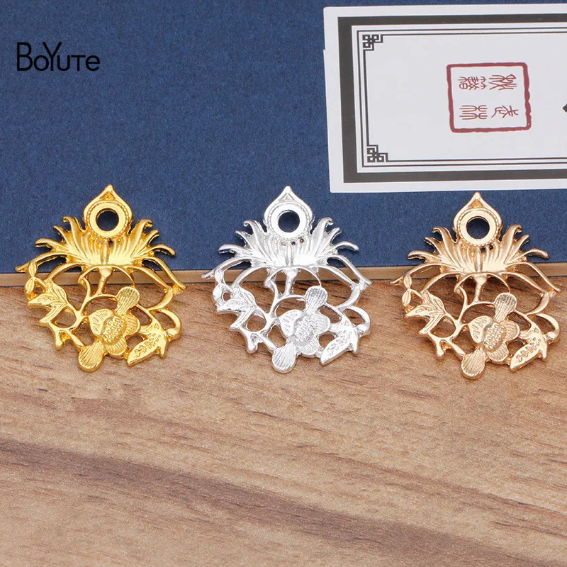 BoYuTe New Arrive (20 Pieces/Lot) Metal Alloy 29*33MM Flower Materials Hand Made DIY Retro Court Hair Jewelry Accessories
BoYuTe New Arrive (20 Pieces/Lot) Metal Alloy 29*33MM Flower Materials Hand Made DIY Retro Court Hair Jewelry Accessories