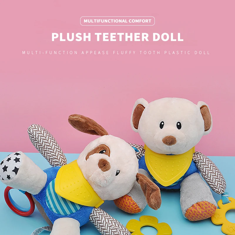 Teether Doll Baby 0-1 Years Old Appease Doll Ragdoll Multifunctional Toy Bell Ball Sleeping Nursing Cuddling Blanket Toys
Teether Doll Baby 0-1 Years Old Appease Doll Ragdoll Multifunctional Toy Bell Ball Sleeping Nursing Cuddling Blanket Toys