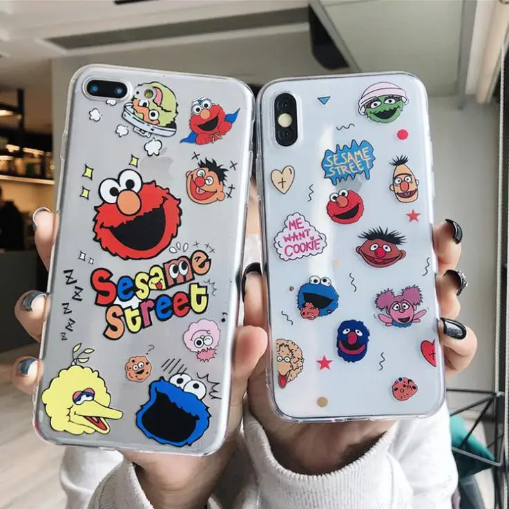 INS Sesame Street Cookie Case For iPhone 12 Pro Max 7 8 Plus 11 Pro XS Max XR X SE 2020 Funny Ultra Slim Fit Soft Silicone Cover
INS Sesame Street Cookie Case For iPhone 12 Pro Max 7 8 Plus 11 Pro XS Max XR X SE 2020 Funny Ultra Slim Fit Soft Silicone Cover