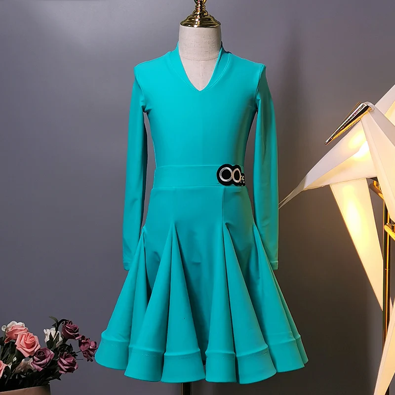Latin Dance Practice Clothes Kids Latin Competition Dresses Standard Costumes Girls Samba Cha Cha Performance Dress Black BL5439
Latin Dance Practice Clothes Kids Latin Competition Dresses Standard Costumes Girls Samba Cha Cha Performance Dress Black BL5439