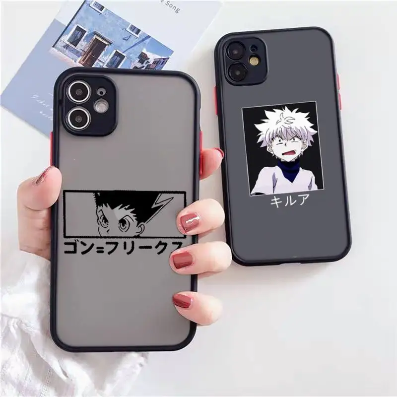 hunter x hunter Phone Case For iPhone 12 11 Mini Pro XR XS Max 7 8 Plus X Matte transparent Back Cover
hunter x hunter Phone Case For iPhone 12 11 Mini Pro XR XS Max 7 8 Plus X Matte transparent Back Cover