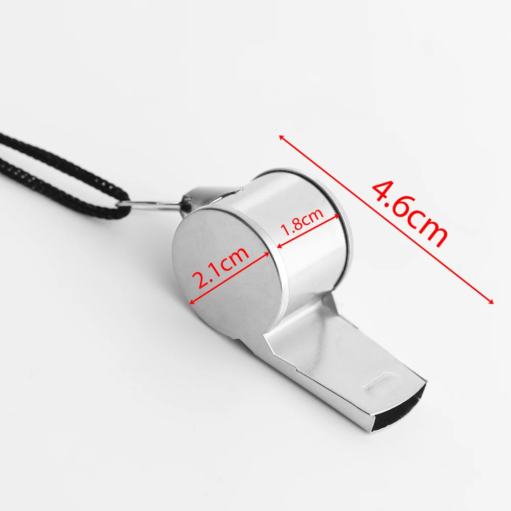 1/2/5Pcs Stainless Steel With Rope Referee Whistles Party Training School Sport Game Soccer Basketball Rugby Cheerleading Tools
1/2/5Pcs Stainless Steel With Rope Referee Whistles Party Training School Sport Game Soccer Basketball Rugby Cheerleading Tools