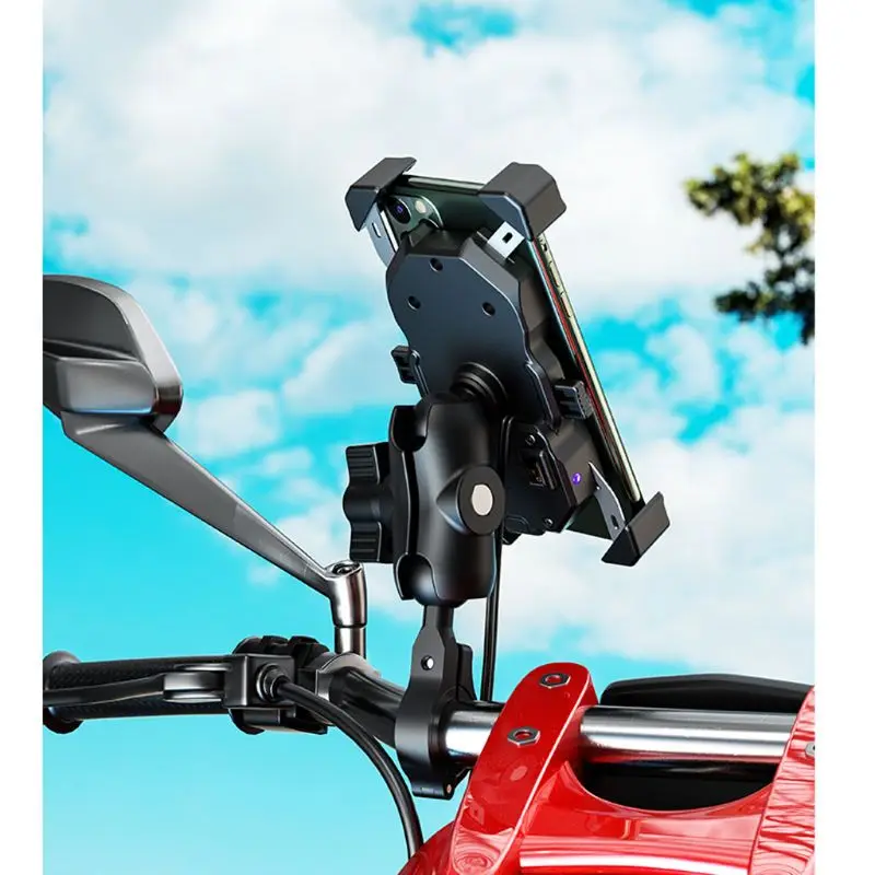 Elevated Version Waterproof 12V Motorcycle QC3.0 USB Fast Charger Mount Holder Stand for Cellphone Mobile Phone GPS
Elevated Version Waterproof 12V Motorcycle QC3.0 USB Fast Charger Mount Holder Stand for Cellphone Mobile Phone GPS