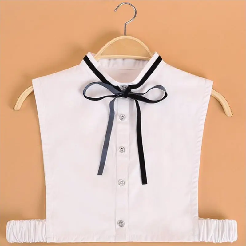 Fashion New Women White Lace Bow Detachable Lapel Choker Necklace Shirt Fake False Collar Fashion Shirt Apparel Accessories
Fashion New Women White Lace Bow Detachable Lapel Choker Necklace Shirt Fake False Collar Fashion Shirt Apparel Accessories