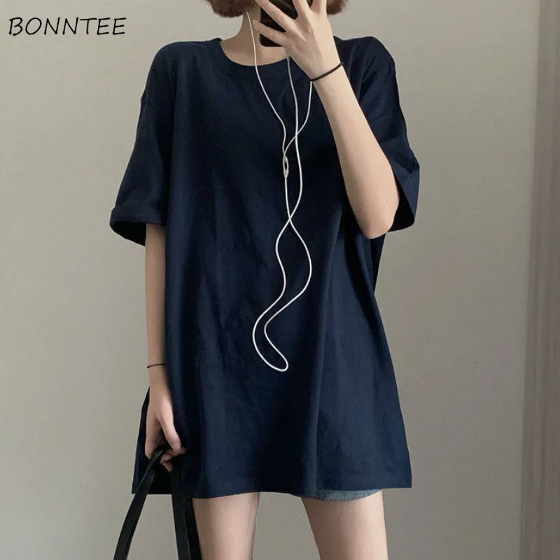 Однотонные женские футболки с коротким рукавом Harajuku Ulzzang, новые свободные модные шикарные универсальные хлопковые футболки в японском стил...
Однотонные женские футболки с коротким рукавом Harajuku Ulzzang, новые свободные модные шикарные универсальные хлопковые футболки в японском стил...
