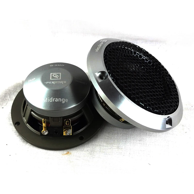 Car Audio Center Speaker 3.5'' Inch 3 Inch Midrange Speaker Three-way Speaker Car QP Center Speaker Titanium Color
Car Audio Center Speaker 3.5'' Inch 3 Inch Midrange Speaker Three-way Speaker Car QP Center Speaker Titanium Color