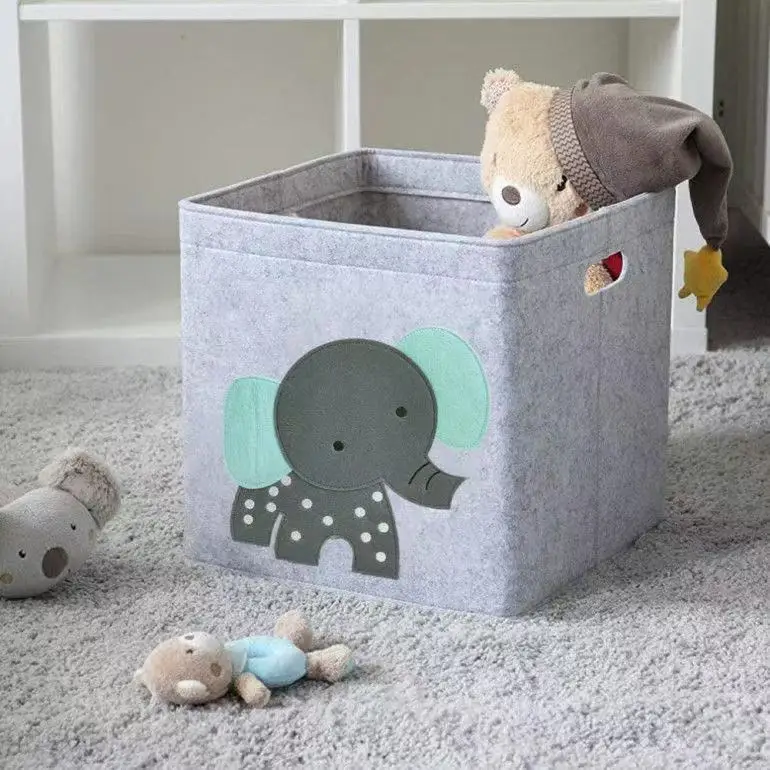 Cute Cartoon Animal Pattern Folding Children's Toy Storage Box Felt Fabric Basket Fordable Clothes Organizer Storage Chest
Cute Cartoon Animal Pattern Folding Children's Toy Storage Box Felt Fabric Basket Fordable Clothes Organizer Storage Chest