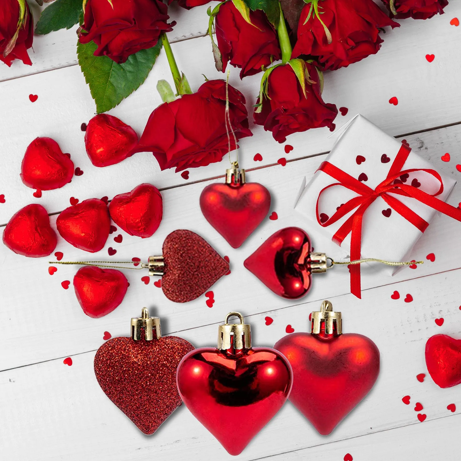 Сердце Форма Кулон Valentine украшения в форме сердца фигурные украшения романтический 2021, подарки ко дню Святого Валентина, 36 шт/партия оптовая... 
Сердце Форма Кулон Valentine украшения в форме сердца фигурные украшения романтический 2021, подарки ко дню Святого Валентина, 36 шт/партия оптовая...