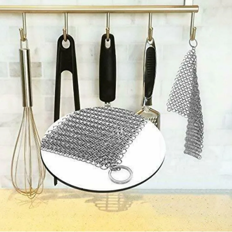 Household Cleaning Brushes Stainless Steel Dish washing Brush Pot Net Cleaning Ball Scrubber Kitchen Cleaner Rust Pot Supplies
Household Cleaning Brushes Stainless Steel Dish washing Brush Pot Net Cleaning Ball Scrubber Kitchen Cleaner Rust Pot Supplies
