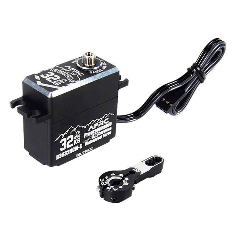 AFRC D3632HCM-S 32KG Large Torque Programmable Servo Brushless Waterproof Steering Gear 4.8-8.4V Parts for RC Car Boat Models 
AFRC D3632HCM-S 32KG Large Torque Programmable Servo Brushless Waterproof Steering Gear 4.8-8.4V Parts for RC Car Boat Models