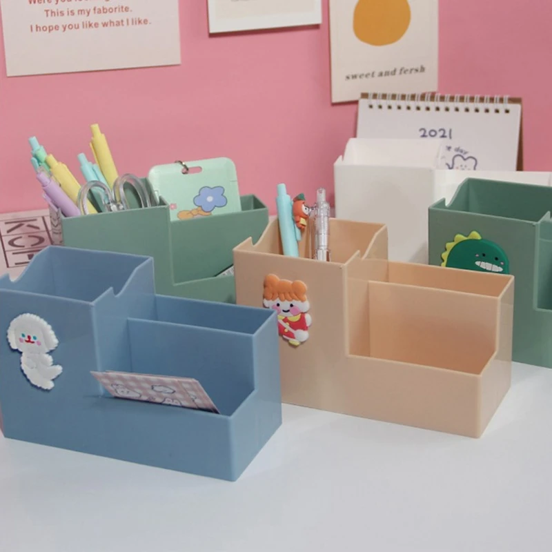 63HD Multi-purpose Tabletop Pen Holder Case 3 Separate Compartments In Different Height Decorative Desktop Organizer Holder
63HD Multi-purpose Tabletop Pen Holder Case 3 Separate Compartments In Different Height Decorative Desktop Organizer Holder