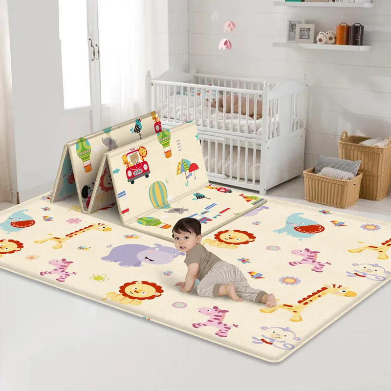 Children's Baby Indoor Household Odor-free Foldable Floor Mats, Baby Cartoon Thick Stitching Living Room Crawling Mat
Children's Baby Indoor Household Odor-free Foldable Floor Mats, Baby Cartoon Thick Stitching Living Room Crawling Mat