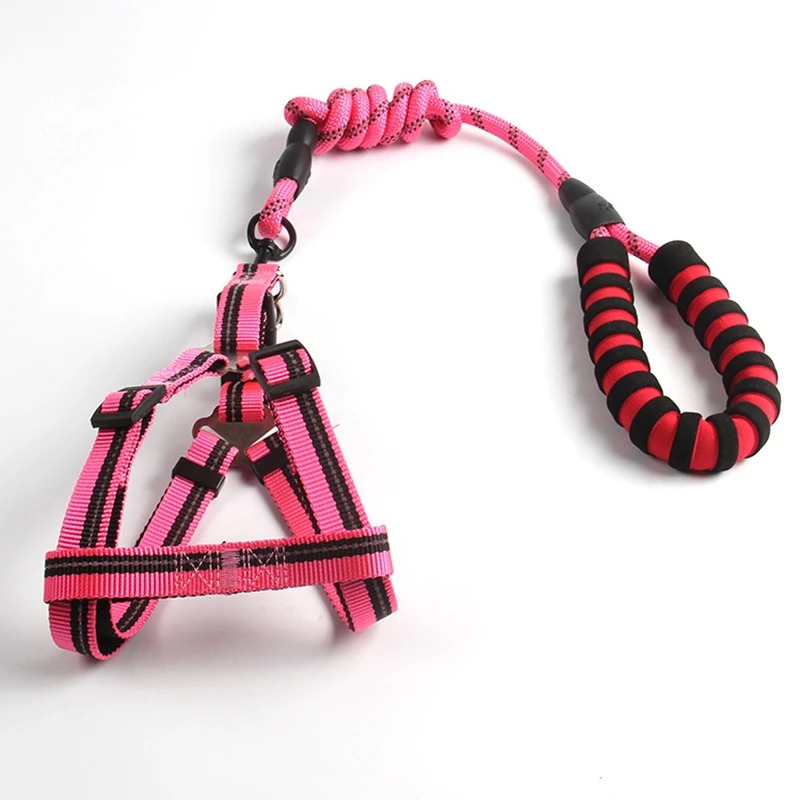 Dog nylon Strap Vest And Traction Rope For Outdoor Walking Durable Pet Harness And Set, Pet comfort traction supplies
Dog nylon Strap Vest And Traction Rope For Outdoor Walking Durable Pet Harness And Set, Pet comfort traction supplies