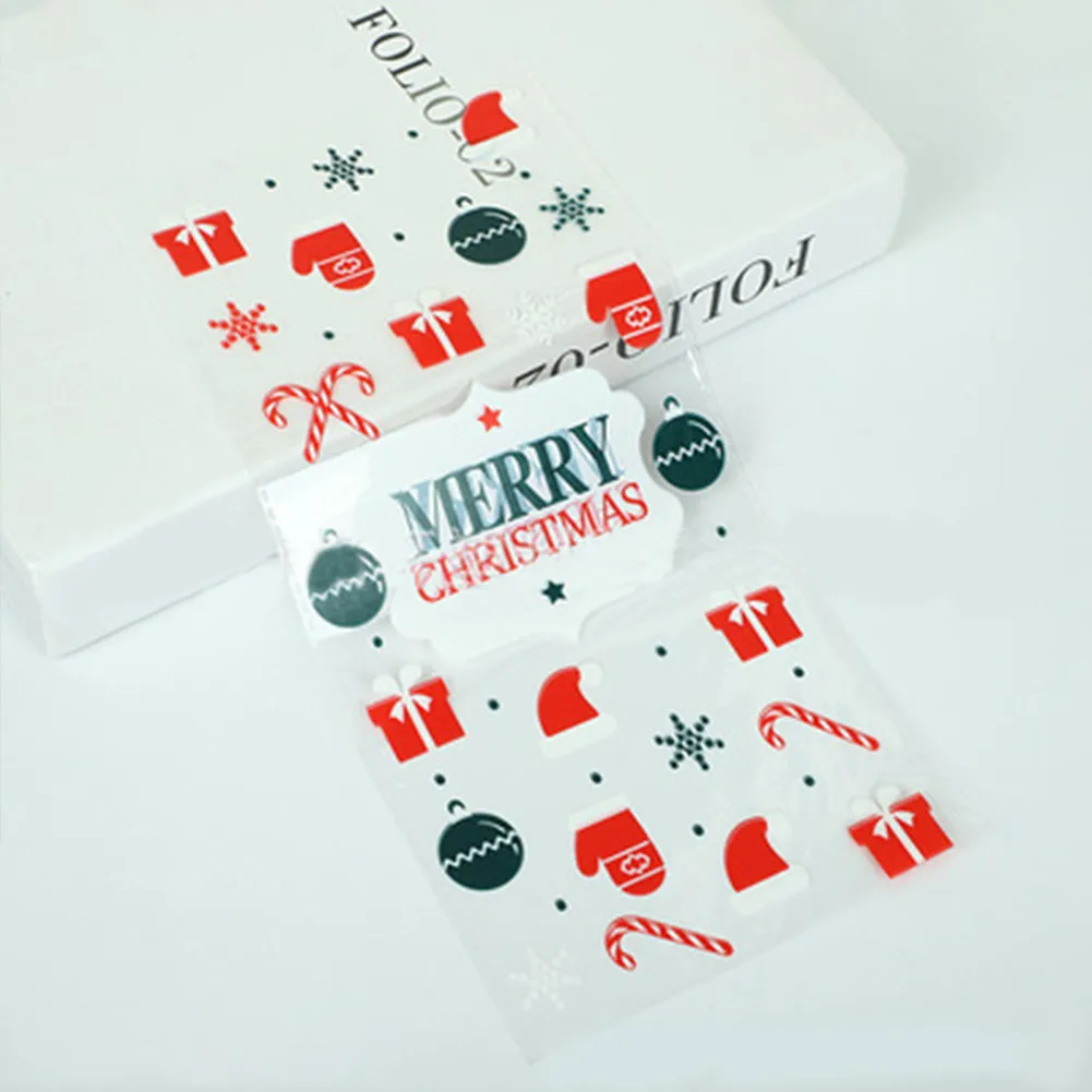 50Pcs Merry Christmas Candy Bag Xmas Cookie Biscuits Party Bags Candy Bag Festival Party Favor Gift Noel Decoration 2022
50Pcs Merry Christmas Candy Bag Xmas Cookie Biscuits Party Bags Candy Bag Festival Party Favor Gift Noel Decoration 2022