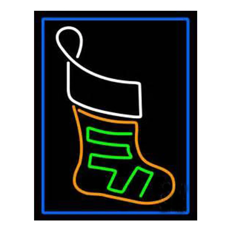 Christmas Santa Boots Custom Handmade Real Glass Tube Bar KTV Store Home Company Motel Decoration Display Gift Neon Sign 14"X17"
Christmas Santa Boots Custom Handmade Real Glass Tube Bar KTV Store Home Company Motel Decoration Display Gift Neon Sign 14"X17"