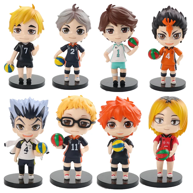 Фигурка Аниме Haikyuu из ПВХ, экшн-фигурки Хината сёуты кагеяма тобио Оикава Тору хайкюу, Милая модель куклы, игрушка, фигурка, 4 шт./компл.
Фигурка Аниме Haikyuu из ПВХ, экшн-фигурки Хината сёуты кагеяма тобио Оикава Тору хайкюу, Милая модель куклы, игрушка, фигурка, 4 шт./компл.