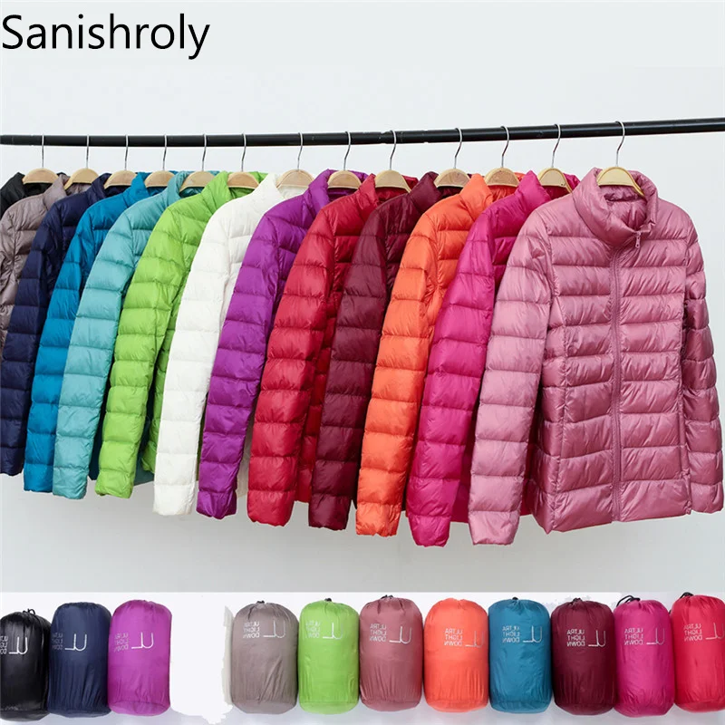 Новинка 2018, осенне-зимняя женская тонкая куртка Sanishroly на белом утином пуху, Женская парка, женское ультратонкое пальто, Короткие топы, модель S268
Новинка 2018, осенне-зимняя женская тонкая куртка Sanishroly на белом утином пуху, Женская парка, женское ультратонкое пальто, Короткие топы, модель S268