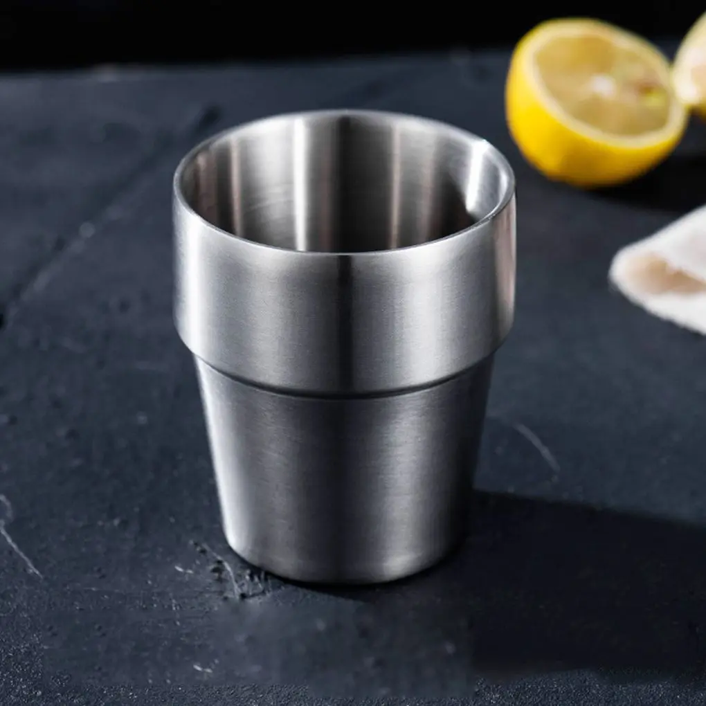 1pc Double Layer Mug Cup 304 Stainless Steel Drinking Cup Bottle Water Insulated Coffee Beer Mug Home Tableware Accessories
1pc Double Layer Mug Cup 304 Stainless Steel Drinking Cup Bottle Water Insulated Coffee Beer Mug Home Tableware Accessories