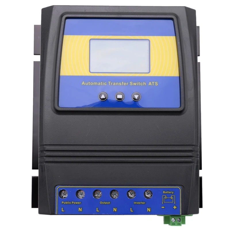 Automatic ATS Dual Power Transfer Switch Solar Charge Controller for Solar Wind System DC 12V 24V 48V AC 110V 220V On/Off Grid
Automatic ATS Dual Power Transfer Switch Solar Charge Controller for Solar Wind System DC 12V 24V 48V AC 110V 220V On/Off Grid