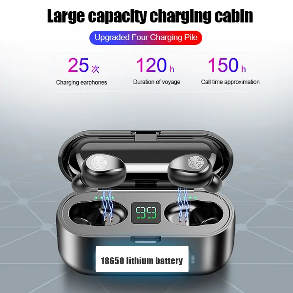Headphones 8D HD Stereo Wireless Headphones Waterproof Anti-sweat Dustproof Travel Earphones Headphones Headset Accessories
Headphones 8D HD Stereo Wireless Headphones Waterproof Anti-sweat Dustproof Travel Earphones Headphones Headset Accessories
