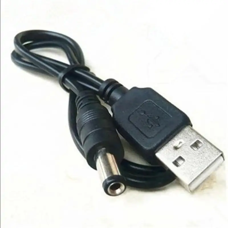DC Data Cables Power Cord USB to Dc5.5 * 2.1mm Dc5.5 Power Cord Charging Cable Fine Copper Direct Current Line
DC Data Cables Power Cord USB to Dc5.5 * 2.1mm Dc5.5 Power Cord Charging Cable Fine Copper Direct Current Line
