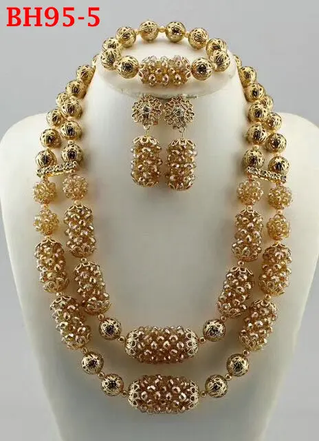 2020 Bridal Gift Nigerian Wedding African Beads Jewelry Set Fashion Dubai Gold-color Jewelry Set Costume Design Big Necklace
2020 Bridal Gift Nigerian Wedding African Beads Jewelry Set Fashion Dubai Gold-color Jewelry Set Costume Design Big Necklace