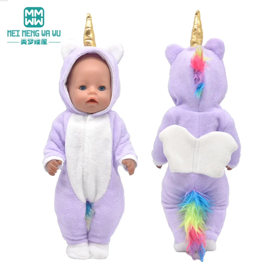 Doll clothes for 43 baby toys new born doll Fashion plush suits, Cartoons jumpsuits
Doll clothes for 43 baby toys new born doll Fashion plush suits, Cartoons jumpsuits