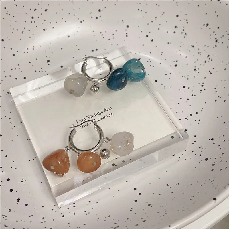 LOVOACC INS Fashion Orange Blue Color Clear Stone Pendant Earrings for Women Ladies Metal Hollow Round Hoop Earrings Jewelry
LOVOACC INS Fashion Orange Blue Color Clear Stone Pendant Earrings for Women Ladies Metal Hollow Round Hoop Earrings Jewelry