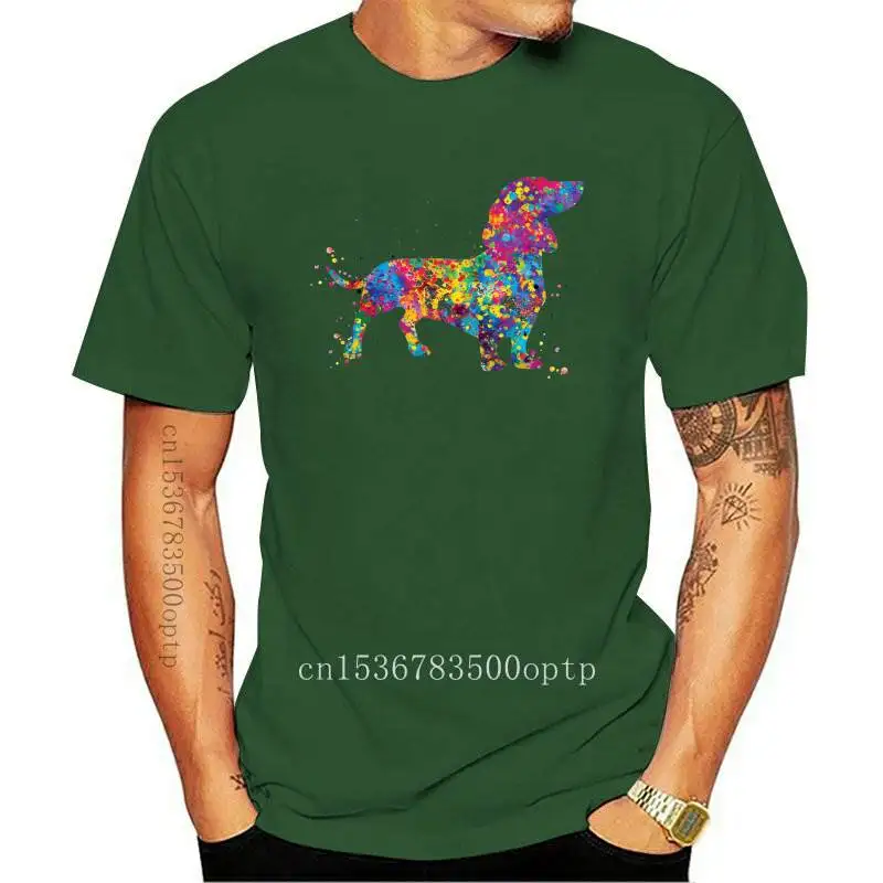New Dachshund Dog Watercolor Print T-Shirt Summer Fashion Women T-Shirt Cute Girl Casual Tops Funny Pet Dog Lovers Art Woman Tee
New Dachshund Dog Watercolor Print T-Shirt Summer Fashion Women T-Shirt Cute Girl Casual Tops Funny Pet Dog Lovers Art Woman Tee