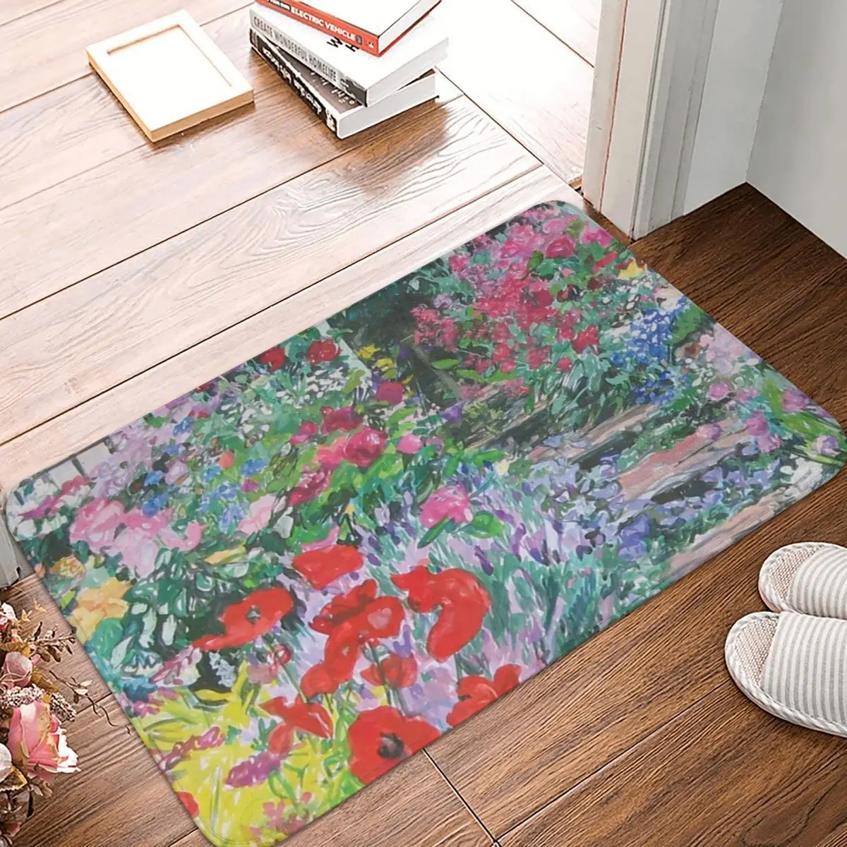 

Val's Nook By Jo Reitze Doormat Carpet Mat Rug Polyester PVC Anti-slip Floor Decor Bath Bathroom Kitchen Bedroom 40*60