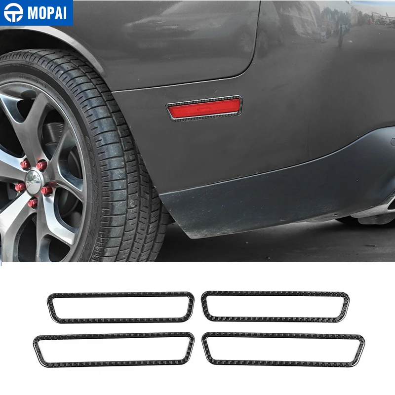 MOPAI Car Stickers for Challenger 15+ Carbon Fiber Car Turn Signal Lamp Decoration Cover Accessories for Dodge Challenger 2015+
MOPAI Car Stickers for Challenger 15+ Carbon Fiber Car Turn Signal Lamp Decoration Cover Accessories for Dodge Challenger 2015+