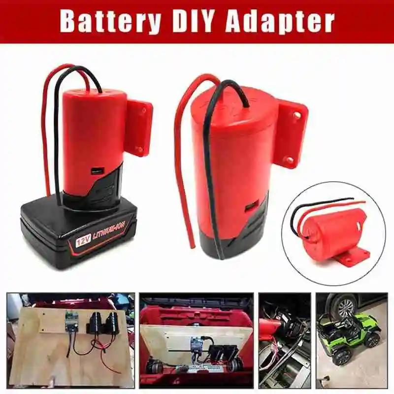 Tool Parts Usb Power Connector Charger Holster Device Charging 10.8V 12V M12 Adapter Li-Ion Battery For Milwaukee
Tool Parts Usb Power Connector Charger Holster Device Charging 10.8V 12V M12 Adapter Li-Ion Battery For Milwaukee