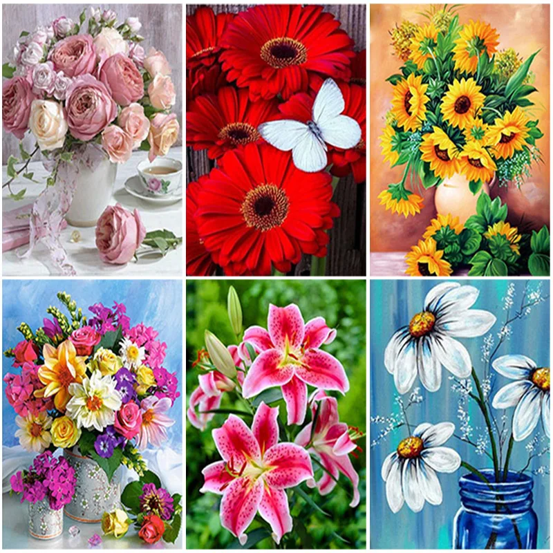 DIY Flower 5D Diamond Painting Full Square Drill Mosaic Resin Scenic Diamond Embroidery Cross Stitch Kits Home Decor Wall Art
DIY Flower 5D Diamond Painting Full Square Drill Mosaic Resin Scenic Diamond Embroidery Cross Stitch Kits Home Decor Wall Art