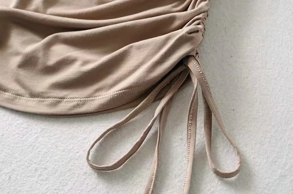 2021 Summer New Hot Girl Sexy High Waist Short Skirt Pleated Side Drawstring Skinny Hip Skirt
2021 Summer New Hot Girl Sexy High Waist Short Skirt Pleated Side Drawstring Skinny Hip Skirt