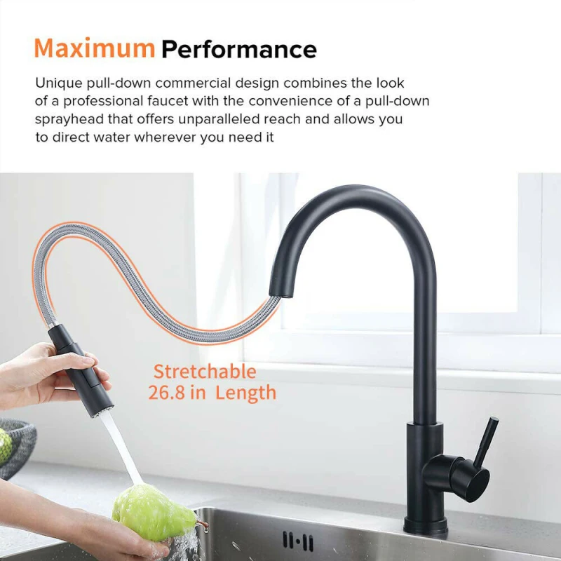 Touch Sensor Kitchen Faucets Gold Pull Out Sensor Faucet Stainless Steel 360 Rotation Crane Induction Mixed Tap Touch Sink Tap
Touch Sensor Kitchen Faucets Gold Pull Out Sensor Faucet Stainless Steel 360 Rotation Crane Induction Mixed Tap Touch Sink Tap