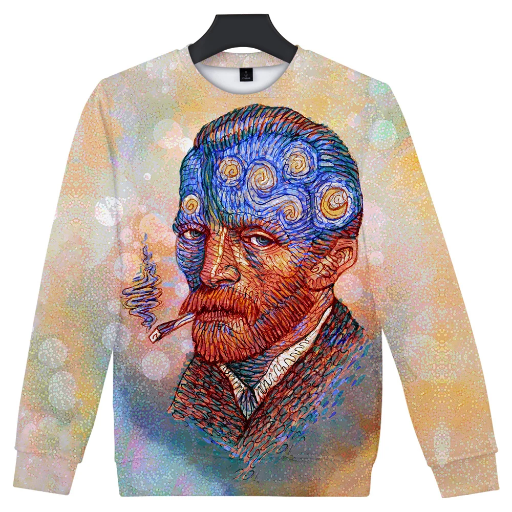 World famous painting art Mens Hoodies 2019 Spring Autumn 3D Sweatshirts With Cap Casual Brand Hooded Hoodie
World famous painting art Mens Hoodies 2019 Spring Autumn 3D Sweatshirts With Cap Casual Brand Hooded Hoodie