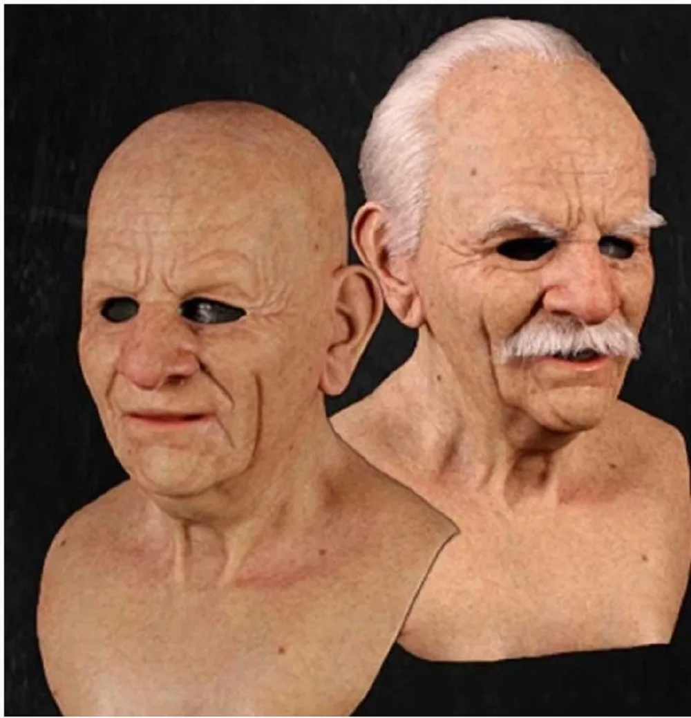 Halloween Fashion Cosplay Anime Mask Fashion Mask for Man for Face with Eye Shield The Old Man's Face Wigs The Old Man's Mask
Halloween Fashion Cosplay Anime Mask Fashion Mask for Man for Face with Eye Shield The Old Man's Face Wigs The Old Man's Mask