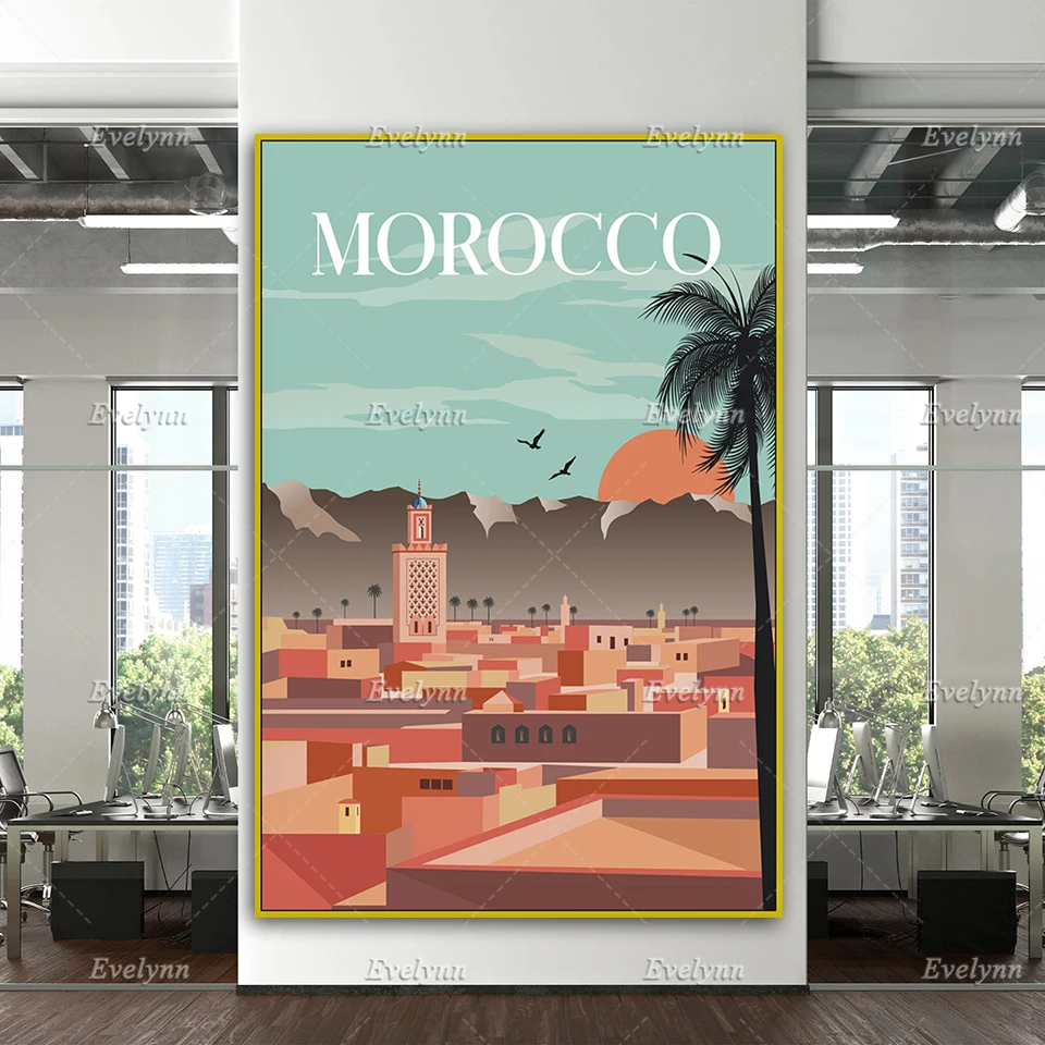 Retro Morocco Travel Print, Retro Morocco Poster, Travel Wall Art, Retro Wall Art,Home Decor Canvas Unique Gift
Retro Morocco Travel Print, Retro Morocco Poster, Travel Wall Art, Retro Wall Art,Home Decor Canvas Unique Gift