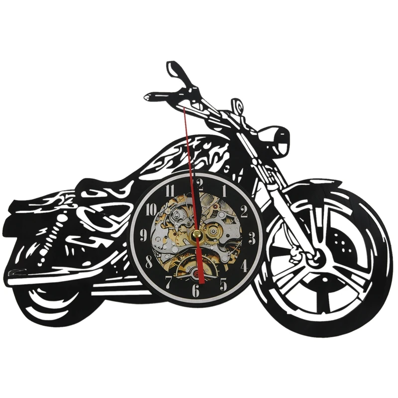 Motorcycle acrylic Record Wall Clock Motorcycle Time Clocks Watch House Motorbike Wall Art Decor Clock
Motorcycle acrylic Record Wall Clock Motorcycle Time Clocks Watch House Motorbike Wall Art Decor Clock