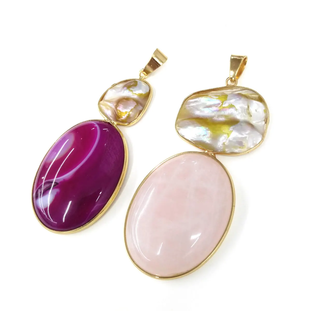 Natural Freshwater Pearls Pendant with agate Abalone Crystal DIY Necklace Jewelry Making Gifts for Women elegant gift 31x76mm 
Natural Freshwater Pearls Pendant with agate Abalone Crystal DIY Necklace Jewelry Making Gifts for Women elegant gift 31x76mm