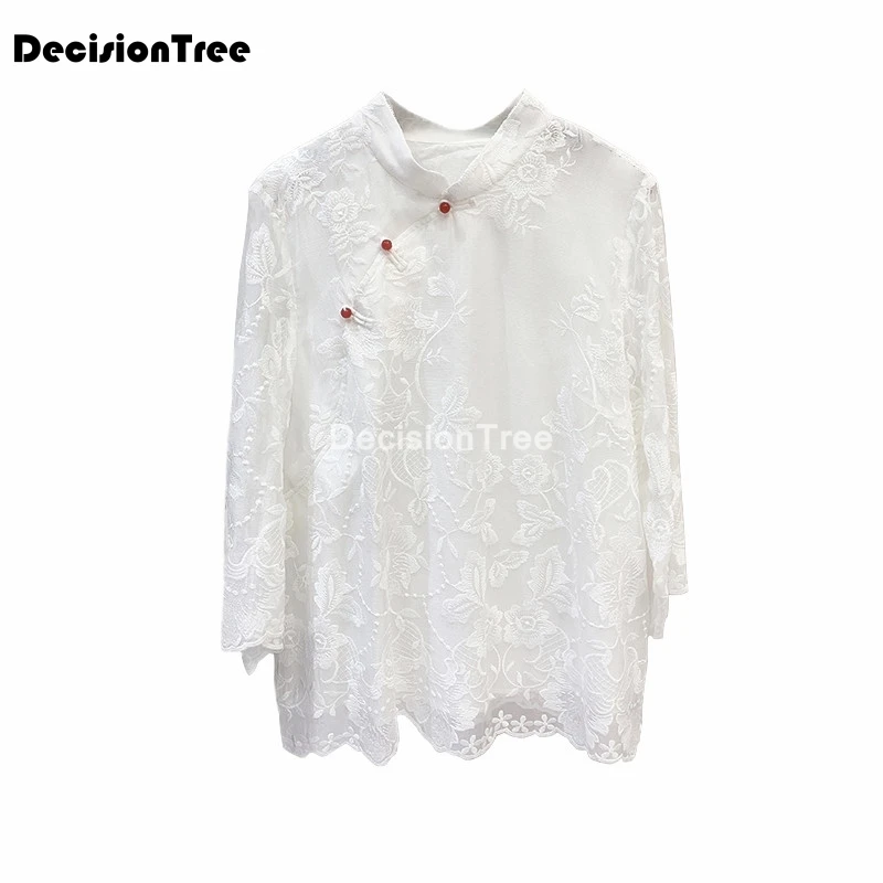 2021 chinese top women elegant flower embroidery traditional hanfu tangsuit qipao shirt mujer elegant lace blouse cheongsam top
2021 chinese top women elegant flower embroidery traditional hanfu tangsuit qipao shirt mujer elegant lace blouse cheongsam top