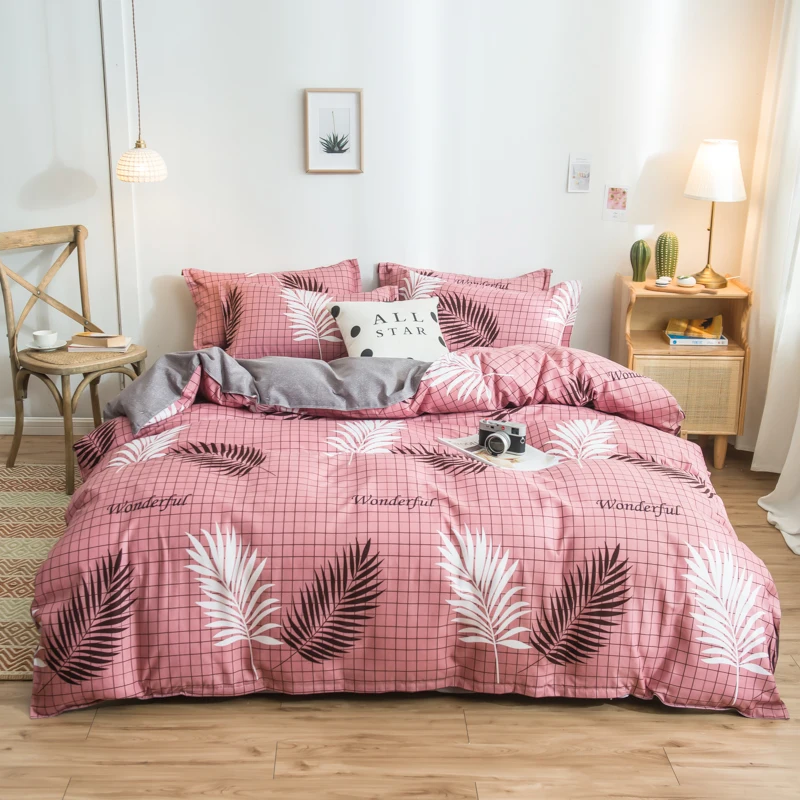 Various Sizes Bedding Set 4 in 1,1 Duvet Cover ,2 Pillow Shams and 1 Bed Sheet Queen ,King ,Twin ,Full Size
Various Sizes Bedding Set 4 in 1,1 Duvet Cover ,2 Pillow Shams and 1 Bed Sheet Queen ,King ,Twin ,Full Size