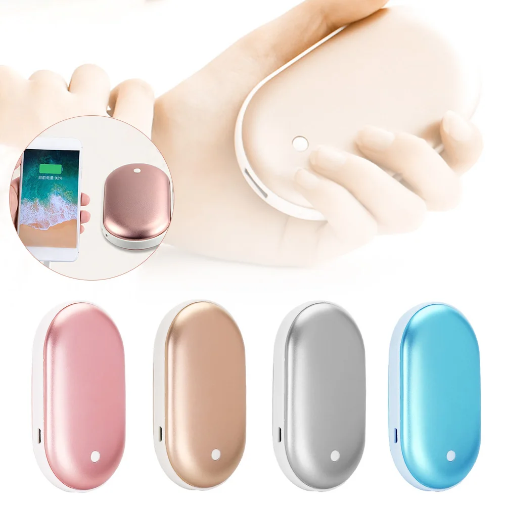Mini Hand Warmer 2400mAh Rechargeable Adjustable 3 Heat Levels Portable Hands Warmers
Mini Hand Warmer 2400mAh Rechargeable Adjustable 3 Heat Levels Portable Hands Warmers