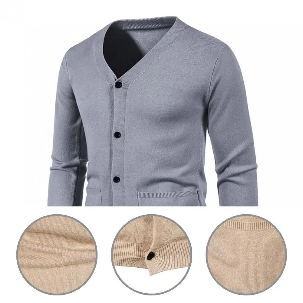 Tight Fashionable Single-breasted Men Sweater Cardigan Autumn Coat Buttons for Daily Wear
Tight Fashionable Single-breasted Men Sweater Cardigan Autumn Coat Buttons for Daily Wear