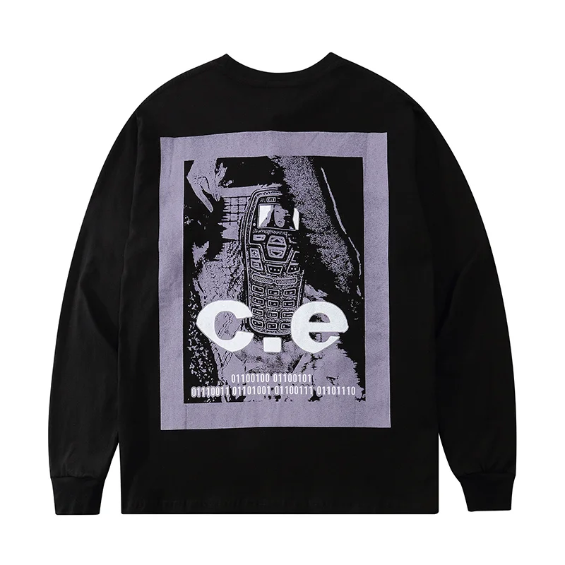 new CAVEMPT C.E t shirt Men Women High Quality Japanese spoof mobilephone print Cav Empt tee long sleeves CAVEMPT t shirts
new CAVEMPT C.E t shirt Men Women High Quality Japanese spoof mobilephone print Cav Empt tee long sleeves CAVEMPT t shirts
