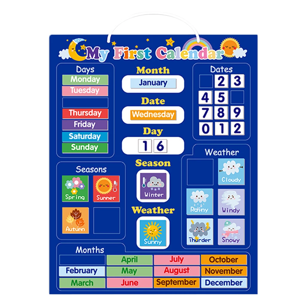 Circle Learning Time Center Pocket Chart Preschool Education Developmental Pocket for Kids Children
Circle Learning Time Center Pocket Chart Preschool Education Developmental Pocket for Kids Children