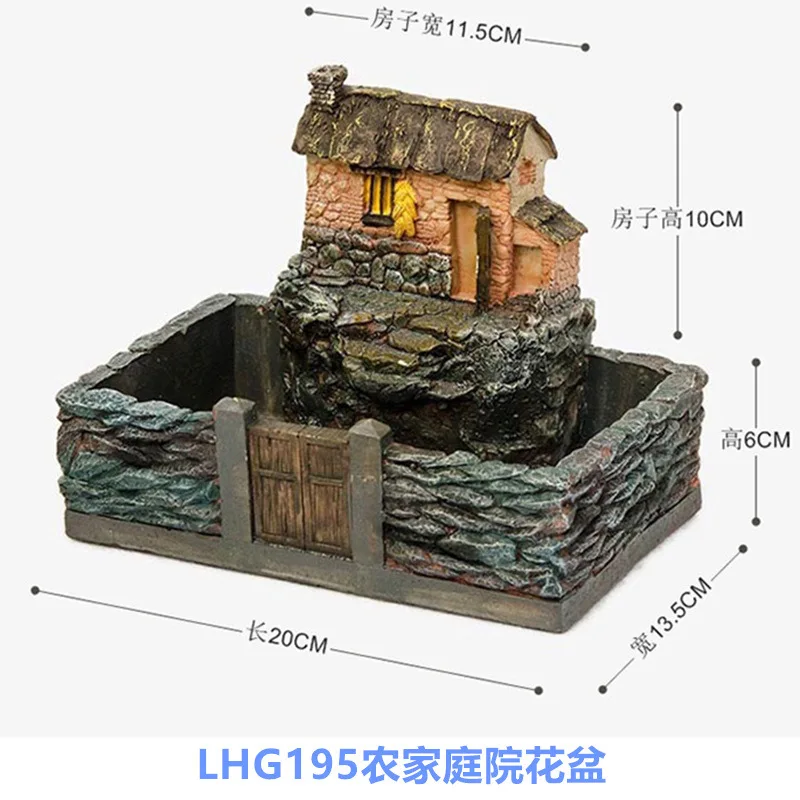 Ruralstylefarmyard micro landscape flowerpot meat combination plate village courtyard combination flowerpot creative personality
Ruralstylefarmyard micro landscape flowerpot meat combination plate village courtyard combination flowerpot creative personality