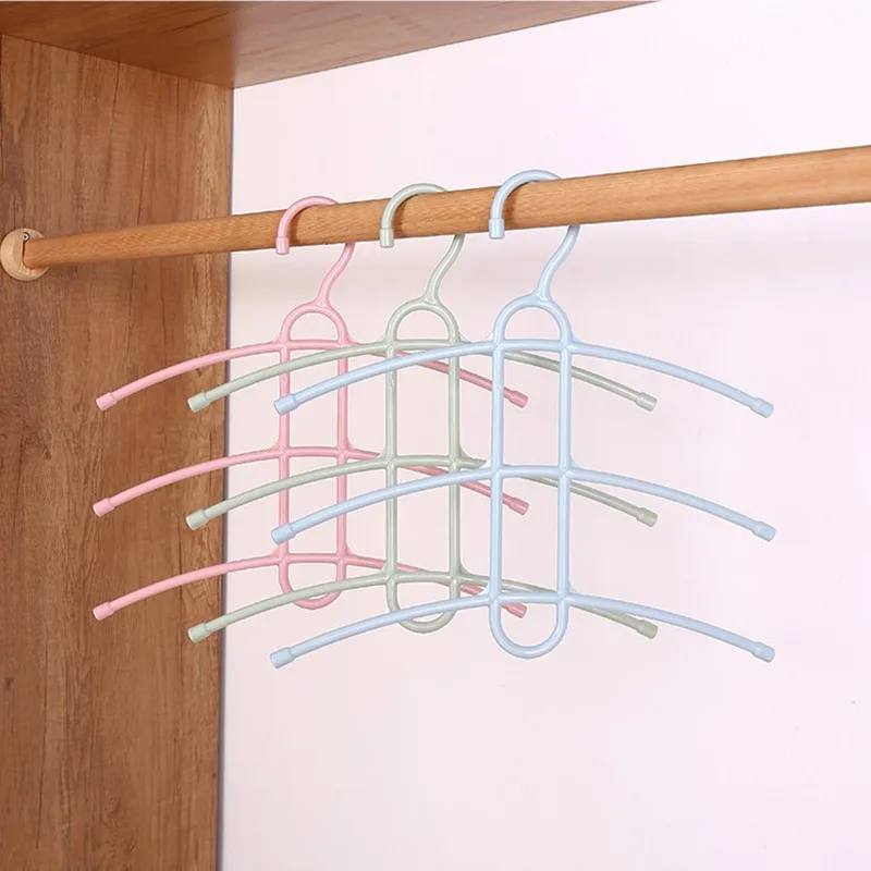 1pc Multi-functional Three Layer Anti-skid Plastic Clothes Hanger Drying Rack Wardrobe Wet and Dry Drying Hanger 34.3*36.5cm
1pc Multi-functional Three Layer Anti-skid Plastic Clothes Hanger Drying Rack Wardrobe Wet and Dry Drying Hanger 34.3*36.5cm