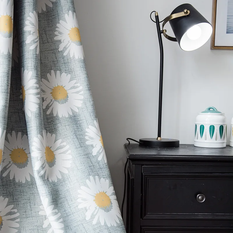 Curtains for Living Dining Room Bedroom Simple Pastoral Style American Printed Blackout Curtains, Thickened and Full Blackout
Curtains for Living Dining Room Bedroom Simple Pastoral Style American Printed Blackout Curtains, Thickened and Full Blackout